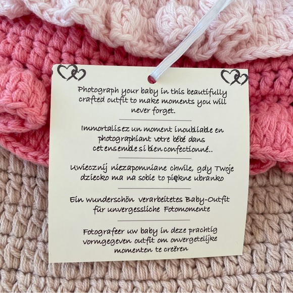 2 Piece First Photo Ice-cream Outfit / Photo Prop - Picture 9 of 13